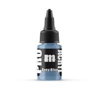 PRO Acryl 22ml Acrylic Paint - Non-Toxic Acrylic Paint for Miniatures and Wargames - Compatible with Both Brush and Airbrush Techniques - Grey Blue
