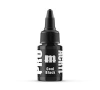 PRO Acryl 22ml Acrylic Paint - Non-Toxic Acrylic Paint for Miniatures and Wargames - Compatible with Both Brush and Airbrush Techniques - Coal Black
