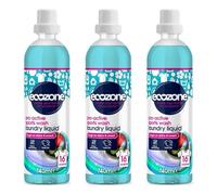 Pro-Active Sports Wash Laundry Liquid, Odour Eliminating, Plant-Based, 740ml, Pack of 3