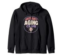 Pro Aging Aging Positivity Age Positive Women Gift Zip Hoodie