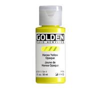 Pro-Art Golden Fluid Acrylic Paint 1 oz-Hansa Yellow Opaque