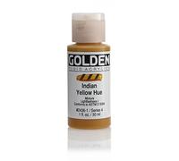 Pro-Art Golden Fluid Acrylic Paint 1 oz-Historical Indian Yellow Hue