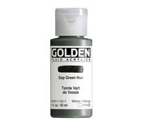 Pro-Art Golden Fluid Acrylic Paint 1 oz-Historical Sap Green Hue