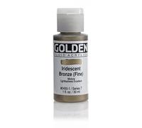 Pro-Art Golden Fluid Acrylic Paint 1 oz-Iridescent Bronze, 29.6 ml (Pack of 1)