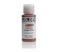 Pro-Art Golden Fluid Acrylic Paint 1 oz-Iridescent Copper