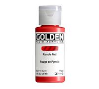 Pro-Art Golden Fluid Acrylic Paint 1 oz-Pyrrole Red