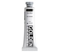 Pro-Art Golden Heavy Body Acrylic Paint 2 oz.-Bone Black