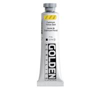 Pro-Art Golden Heavy Body Acrylic Paint 2 oz.-Cadmium Yellow Dark