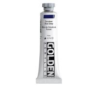 Pro-Art Golden Heavy Body Acrylic Paint 2 oz.-Cerulean Blue Deep