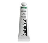 Pro-Art Golden Heavy Body Acrylic Paint 2 oz.-Permanent Green Light