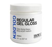 Pro-Art Mediums Golden Regular Gloss Gel Medium-8 oz