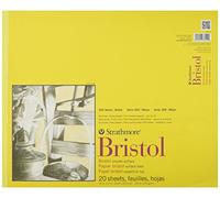 Pro-Art Paper Strathmore Bristol Smooth Paper Pad 14-inch x 17-inch, 20 Sheets