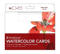 Pro-Art Paper Strathmore Cards and Envelopes 5-inch x 6.875-inch 10 kg-Watercolor,Ivory/Cream