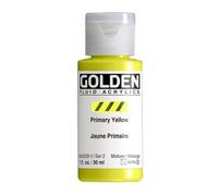 Pro-Art Pr Yellow-Golden Fluid Acrylic, Multicolour, 2.84x2.84x7.62 cm