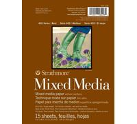 Pro-Art Strathmore Mixed Media Vellum Paper Pad 6-inch x 8-inch-15 Sheets, Othe
