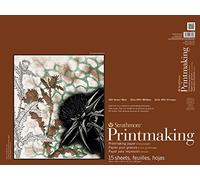 Pro-Art Strathmore Printmaking Paper Pad 18-inch x 24-inch, 15 Sheets
