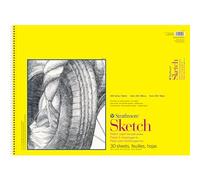 Pro-Art Strathmore Sketch Spiral Paper Pad 18 x 24-inch, 30 Sheets