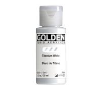 Pro-Art Titn White-Golden Fluid Acrylic, Multicolour, 2.84x2.84x7.62 cm