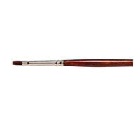 Pro Arte : Acrylix Flat Synthetic Acrylic / Oil Brush Series 204 Short handled Size 1/8in