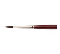 Pro Arte : Acrylix Round Synthetic Acrylic / Oil Brush Series 202 Short handled Size 4