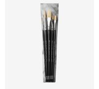 Pro Arte : Brush Wallet set - Studio Hog : 2-8 Rnd 6-10 Flat & 4 Fb