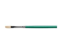 Pro Arte Paint Brush Series A Short Long Flat Hog Artists Brushes Filbert Round - Shape : Long Flat - Brush Size : 1
