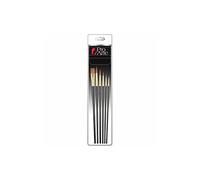 Pro Arte : Sablene : Brush Wallet Set of 6 : 0-2-4-6-8 Round & 3/8 Flat