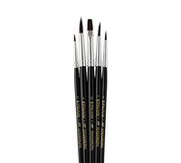 Pro Arte Scholarcryl Set of Brushes, Round 5 & Flat