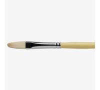 Pro Arte : Series B Hog : Bristle Brush : Filbert : Size 6