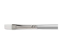 Pro Arte : Sterling Acrylix Long Handled - Short Flat Synthetic Acrylic / Oil Brush Series 201SF Siz