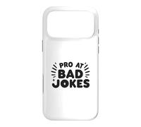 Pro At Bad Jokes Funny Dad Humor For Fathers Case for iPhone 17 Pro Max