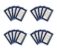 Pro Athletics QB Playbook Wristband - Football Quarterback Play Wristbands for Adult - Wrist Coach for All Sports with 3 Compartments (Light-Blue, Adult, 20-Pack)