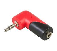 Pro Audio RPAN200 "3.5 mm Stereo Plug to 3.5 mm Right Angle Stereo Socket" Splitter Adaptor