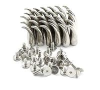 Pro Bamboo Kitchen 30 Sets Snap Rivet 7x21mm Cat Claw Studs and Spikes for Leather-Craft DIY Decoration Accessories