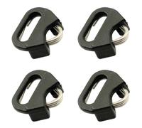 Pro Bamboo Kitchen 4PCS Stainless Steel Triangle Opening Camera Loop Camera Strap Adapter Clip Triangle Loop Sleeve Camera Accessory Compatible with Cameras with Small Eyelets Rangefinders