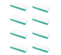 Pro Bamboo Kitchen 8PCS Double Sided Polishing Sponge Set 6000 Grit Multi Purpose Manual Foam Sanding Blocks for Watch Band Polishing Cleaning Automotive Work 3.5 x 1.6 x 0.5 inches