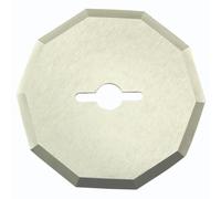 Pro Bamboo Kitchen Decagonal Round Blade Cloth Cutting Blade Bed Cutting Blade Computer Cutting Machine Blade Polygon Blade Suitable for Cutting Paper Fabric Leather Plastic and Cloth