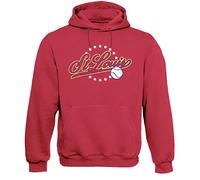 Pro Baseball Vintage Team Men's Retro Fan Apparel, St. Louis - Cardinal Hoodie, XX-L
