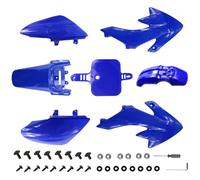 PRO BAT 7pcs CRF50 Plastic Fender Kit for Motorcycle, Blue