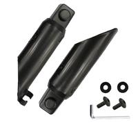 PRO BAT Front Fork Guard Suspension Cover Plastic Protector for CRF50 XR50 Pit Dirt Bike (Black)
