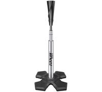 PRO Batting Tee for Baseball/Softball - Adjustable Height 24" to 46", Baseball Hitting Tee Hand-Rolled Flexible Rubber Top & Heavy Duty Base for All Players