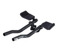 PRO Bicycle Cycle Bike Missile S-Bend Clip-On Handlebar Black - 31.8 MM