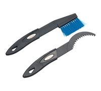 PRO Bicycle Cycle Bike Scrubber Set Contains Brush And Cassette Scraper Black