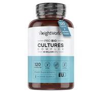 Pro Bio Cultures Complex 60 Billion CFU 120 Probiotic Complex Capsules (2-Month Supply) WeightWorld