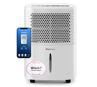Pro Breeze® 12L/Day Dehumidifier with Automatic Humidity Sensor & Display, Smart App, 24-hour Timer, Laundry Drying, Continuous Drainage - WINNER OF THE WHICH? BEST BUY AWARD