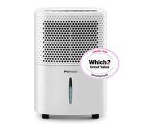 Pro Breeze 12L Low Energy Dehumidifier with Built-in Humidistat in White