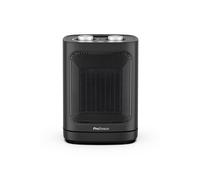 Pro Breeze 1800W Mini Ceramic Fan Heater - 2 Heat Settings & Fan Only Mode with Built-in Overheat and Tip Over Protection, Electric Heater for Home, Office and Bedroom (Black)