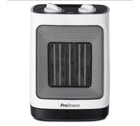 Pro Breeze 2000W Mini Ceramic Fan Heater with Automatic Oscillation in White Pro Breeze White