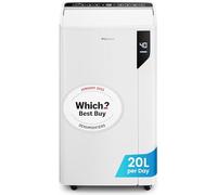 Pro Breeze® 20L/Day Compressor Dehumidifier - Energy Efficient with Laundry Mode, Humidity Sensor & Indicator, Carbon Air Filter for Mould, Damp & Moisture - for Home, Office & Bedroom