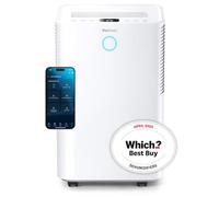 Pro Breeze® 20L OmniDry WiFi Dehumidifier, WHICH? Best Buy Award WINNER, Automatic Humidity Sensor & Display, Sleep Mode, 24Hr Timer, Laundry Drying, Continuous Drainage, Smart App